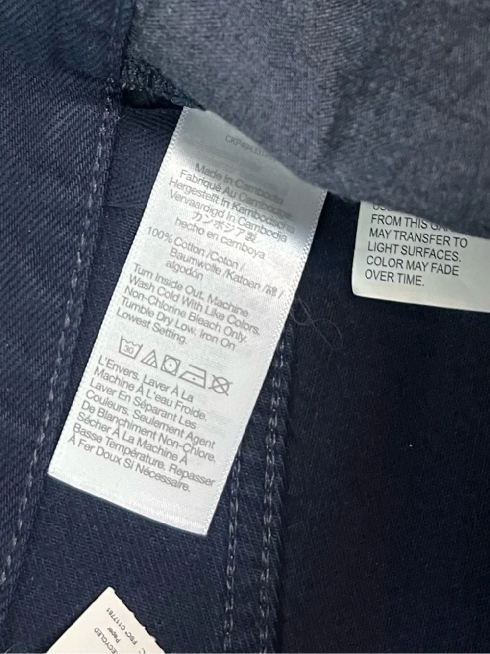 NWT Madewell The Darted Barrel-Leg Jean in Garment-Dyed Denim Juniper Berry - Picture 7 of 8